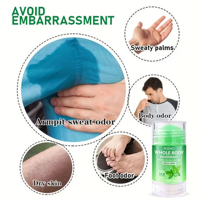 Whole Body Natural Peppermint Deodorant Cream