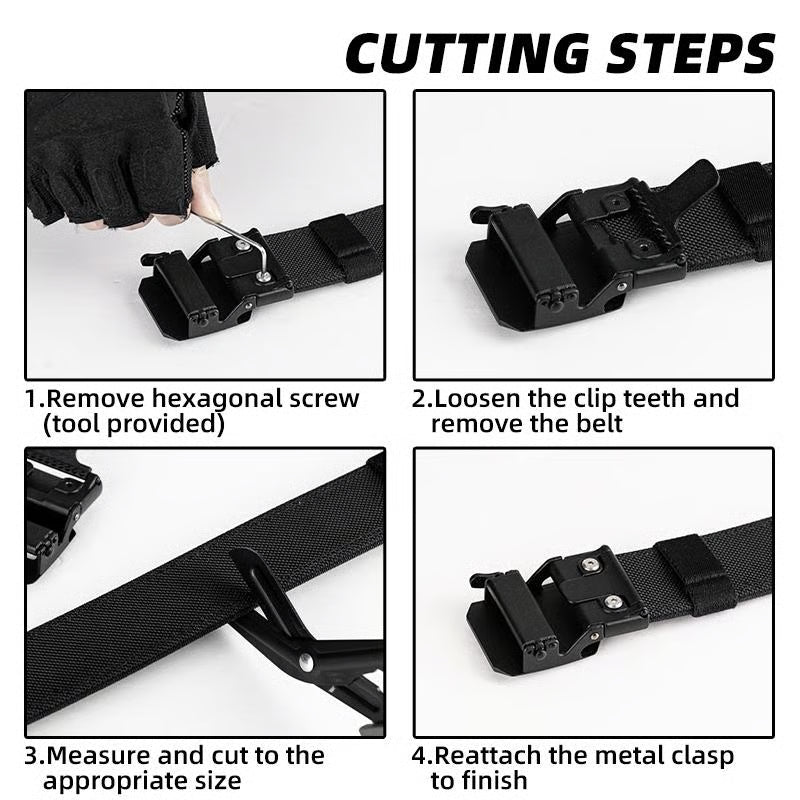 EDC Nylon Ratchet Belt